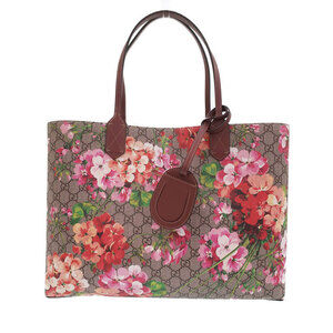 GUCCI GG Bloom Flower Reversible Tote Bag